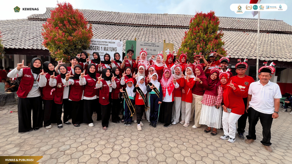 KKN 45 UIN Siber Serahkan M-LEAD dan Kukuhkan Duta Literasi SDN 1 Mayung